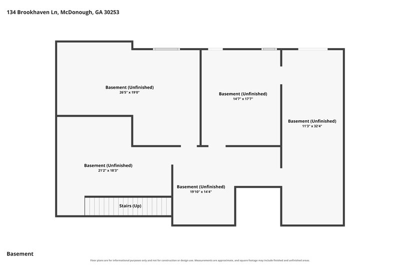 2,060/Mo, 134 Brookhaven Lane McDonough, GA 30253 Floor Plan View 2