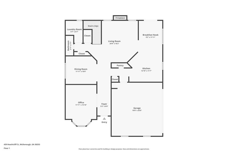 2,565/Mo, 439 Heathcliff Court McDonough, GA 30253 Front View