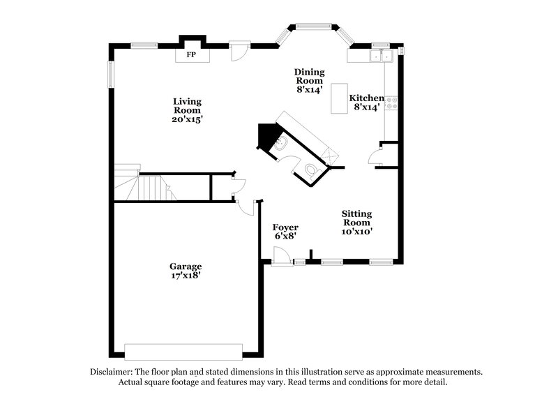 1,830/Mo, 3025 Yellow Pine Terrace McDonough, GA 30252 Floor Plan View 2
