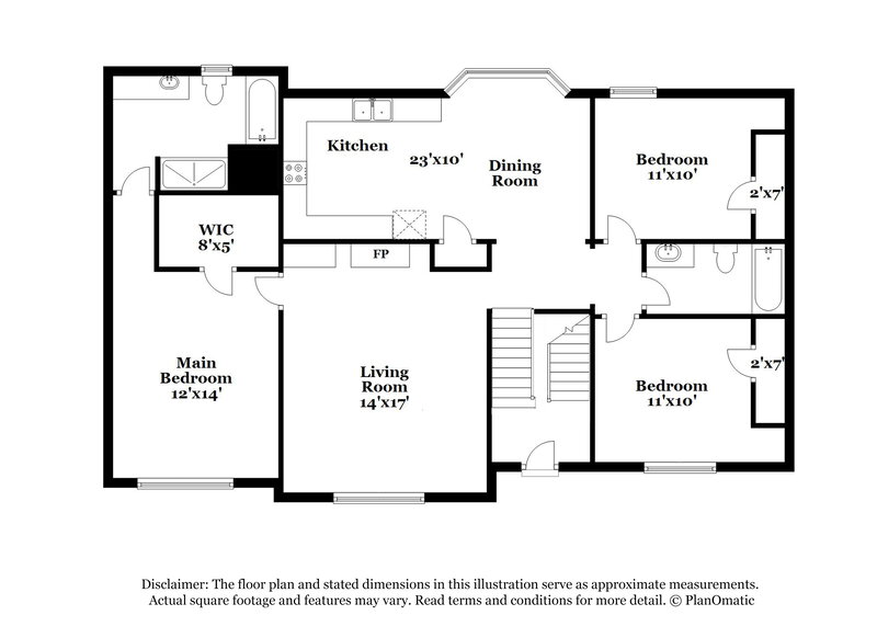 2,265/Mo, 104 Skylar Court Dallas, GA 30157 Floor Plan View 2