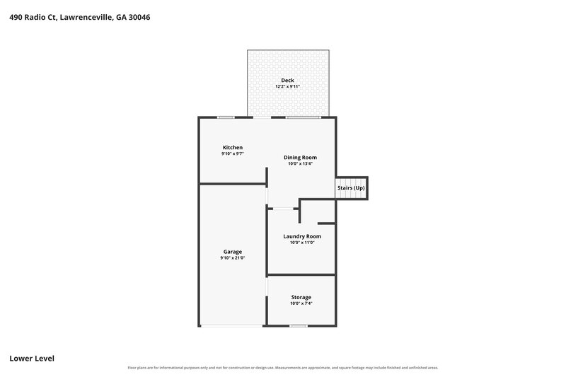 2,080/Mo, 490 Radio Ct Lawrenceville, GA 30046 Floor Plan View 2