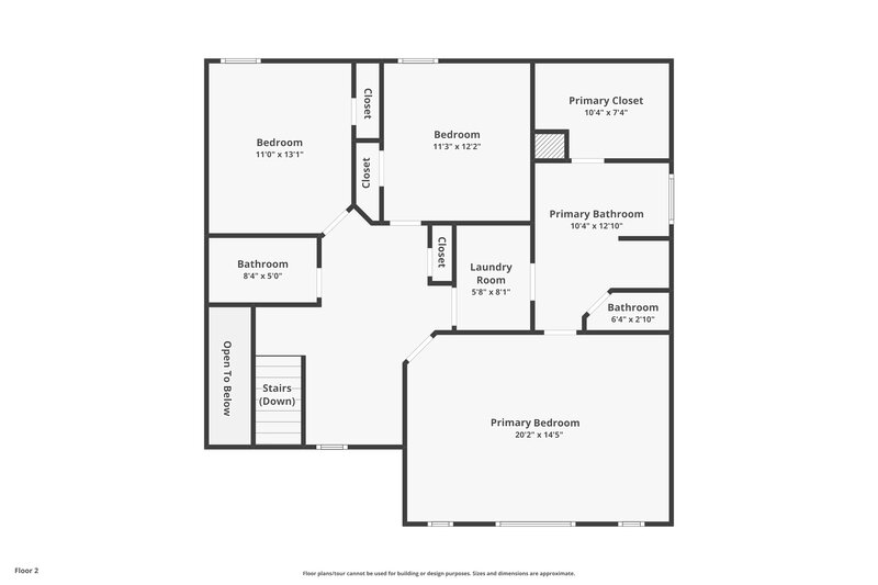 2,250/Mo, 223 Fern Walk Lawrenceville, GA 30045 Floor Plan View 2