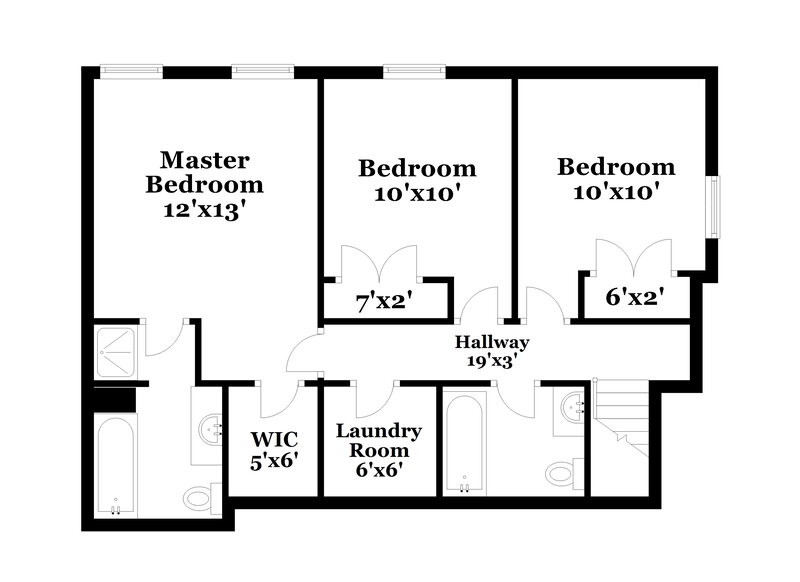 1,780/Mo, 5170 Tussahaw Xing McDonough, GA 30252 Floor Plan View 2