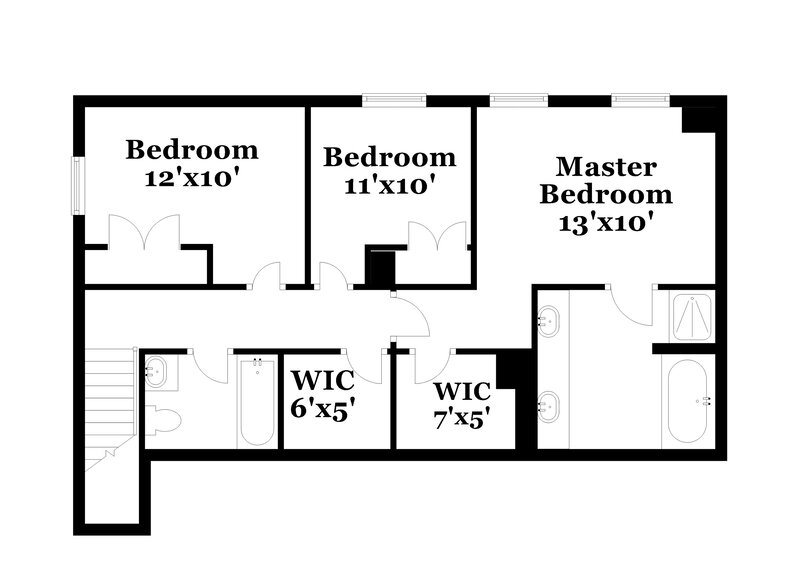 1,965/Mo, 47 Belmont Park Ln Newnan, GA 30263 Floorplan View 2