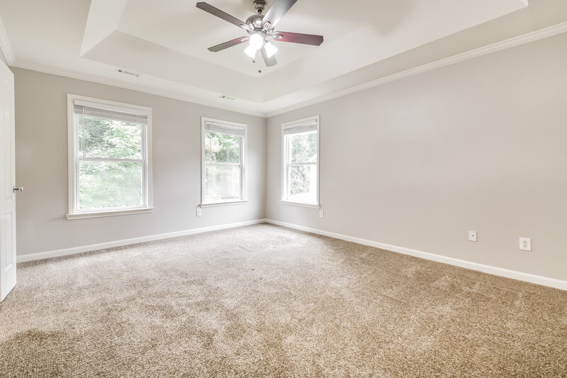 2,025/Mo, 3633 Aberdeen Way Douglasville, GA 30135 Main Bedroom View