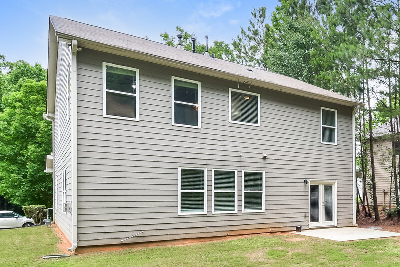 2,025/Mo, 3633 Aberdeen Way Douglasville, GA 30135 Rear View