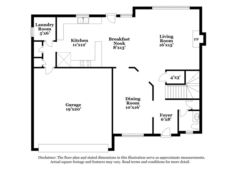 2,315/Mo, 609 Aspen Brook Drive McDonough, GA 30253 Floorplan View