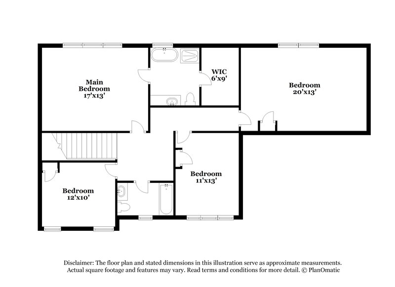 3,390/Mo, 4847 Wilkie Way Nw Acworth, GA 30102 Floor Plan View 3
