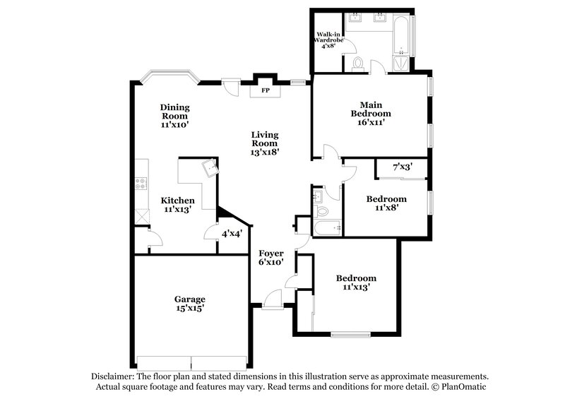 2,205/Mo, 195 Northwind Dr Stockbridge, GA 30281 Floorplan View