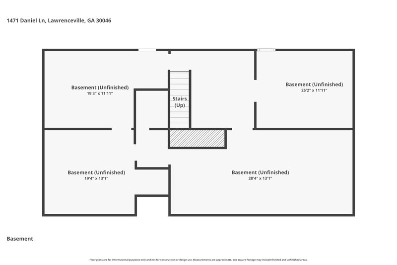 1,855/Mo, 1471 Daniel Ln Lawrenceville, GA 30046 Floor Plan View 2