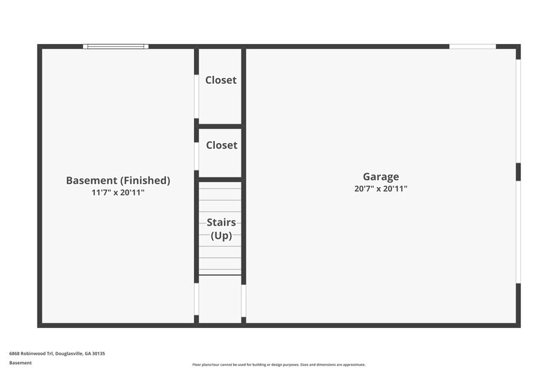 2,215/Mo, 6868 Robinwood Trl Douglasville, GA 30135 Floor Plan View