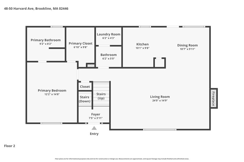 1,845/Mo, 50 Harvard Dr Covington, GA 30016 Floor Plan View 2
