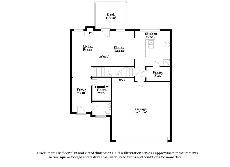 2,015/Mo, 280 Foggy Creek Ln Hiram, GA 30141 Floorplan View