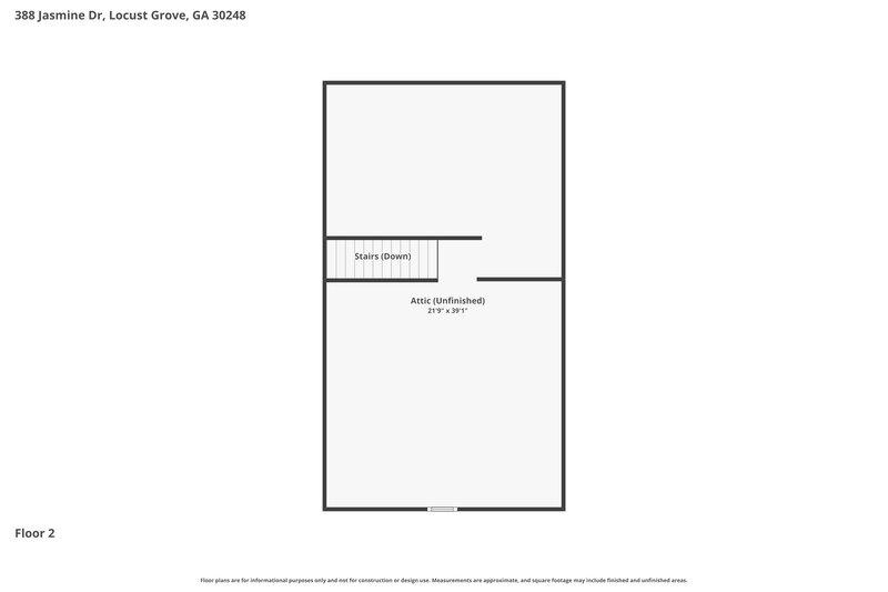 2,020/Mo, 388 Jasmine Dr Locust Grove, GA 30248 Floor Plan View 2