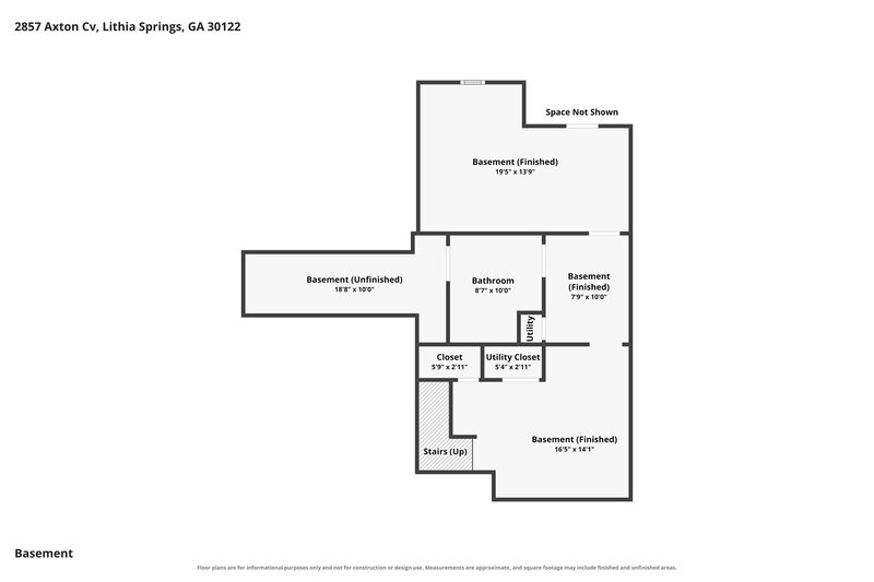0/Mo, 2857 Axton Cv Lithia Springs, GA 30122 Floor Plan View 3