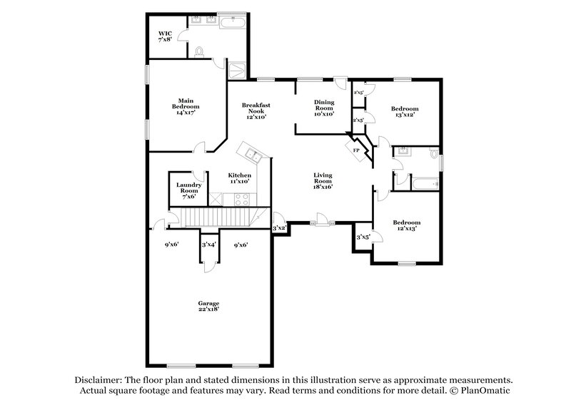 2,010/Mo, 313 Water Wheel Ct McDonough, GA 30253 Floor Plan View