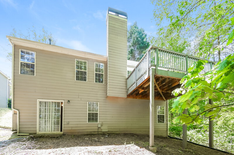 2,320/Mo, 208 Pebble Creek Court Woodstock, GA 30189 Rear View 2