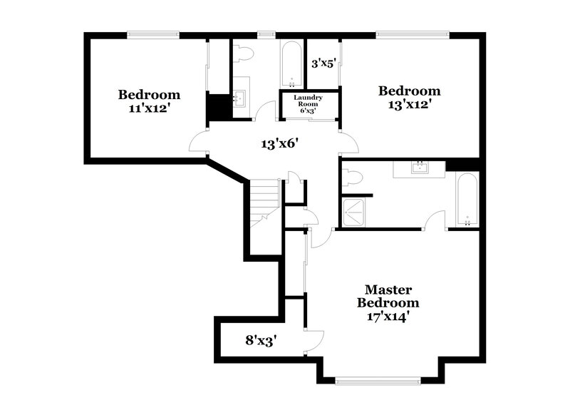 2,025/Mo, 4384 Allgood Ter Stone Mountain, GA 30083 Floor Plan View 2