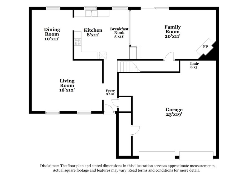 2,590/Mo, 4169 Cedar Ridge Trl Stone Mountain, GA 30083 Floor Plan View