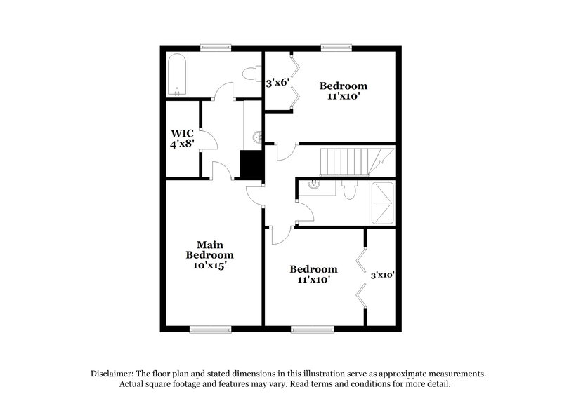 1,995/Mo, 51 Fairview Dr Newnan, GA 30263 Floorplan View 2