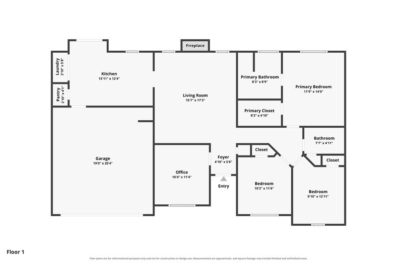 0/Mo, 422 Shoal Cir Lawrenceville, GA 30046 Floorplan View