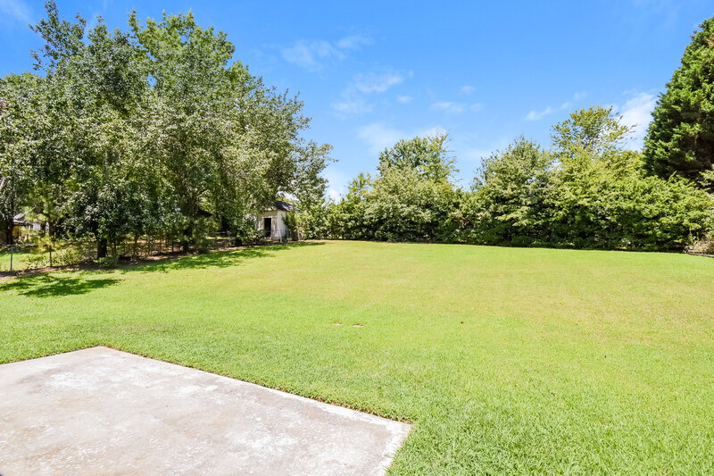 2,010/Mo, 1290 Shamrock Hill Circle Loganville, GA 30052 Backyard View