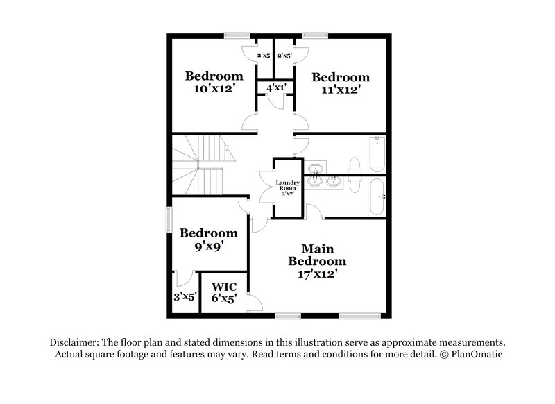 2,730/Mo, 318 Freeman Cir Villa Rica, GA 30180 Floor Plan View 2