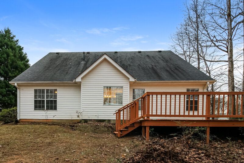 1,810/Mo, 245 Pebble Creek Drive McDonough, GA 30253 Rear View 2