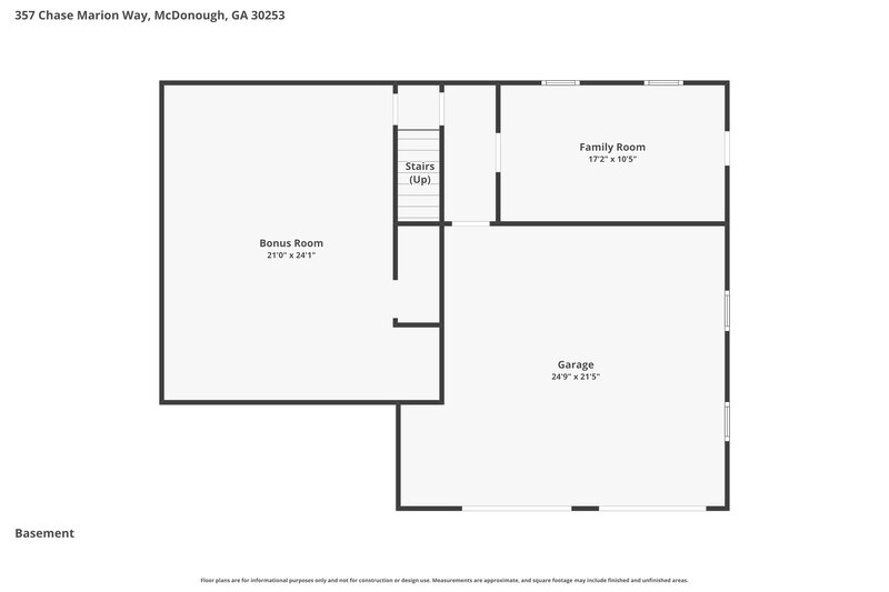 2,070/Mo, 357 Chase Marion Way McDonough, GA 30253 Floor Plan View