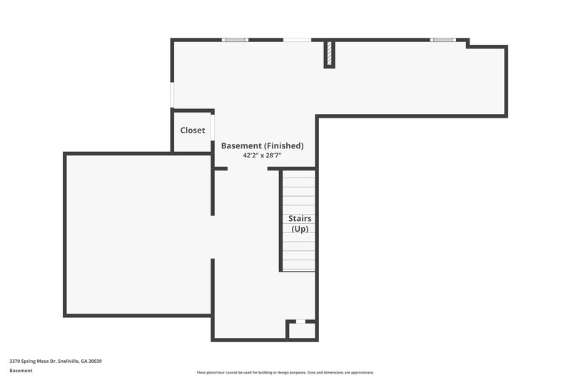 2,355/Mo, 3370 Spring Mesa Dr Snellville, GA 30039 Floor Plan View 3