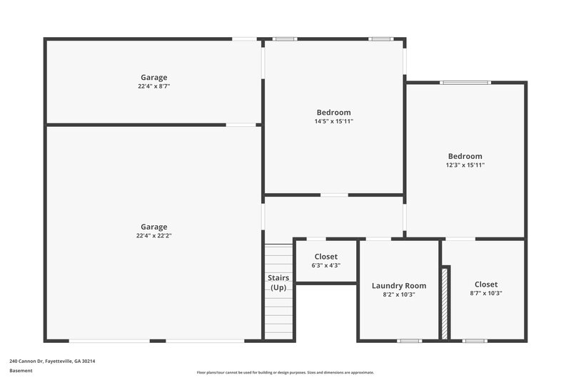 2,340/Mo, 240 Cannon Dr Fayetteville, GA 30214 Floor Plan View