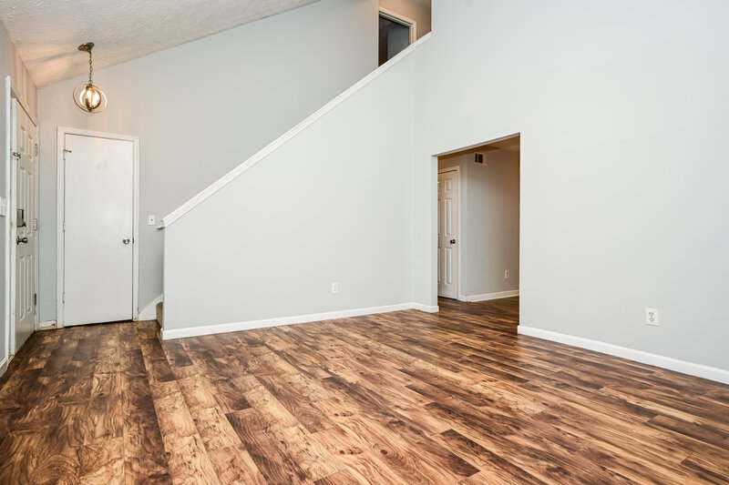 2,100/Mo, 5355 Forest Downs Cir Atlanta, GA 30349 Living Room View 2