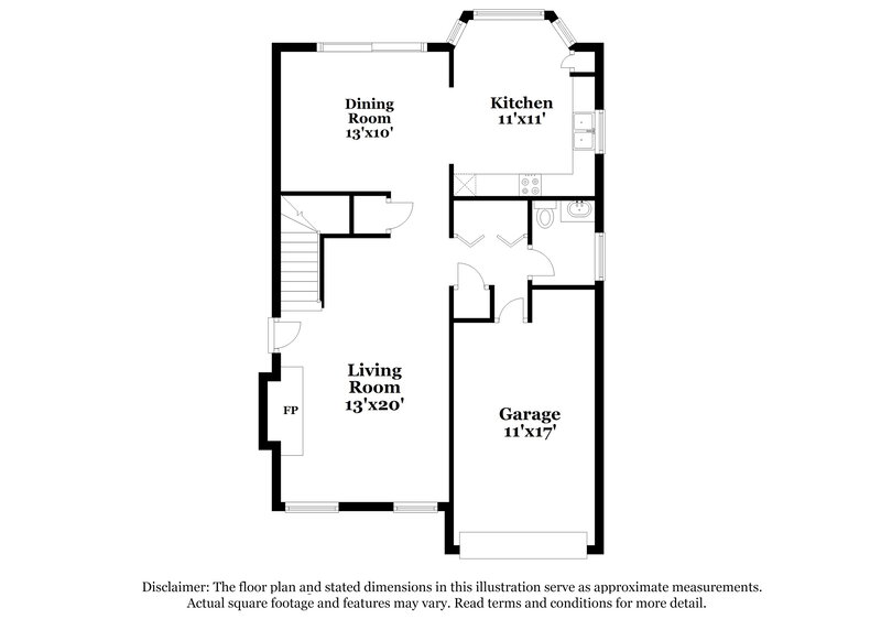 2,760/Mo, 839 Ashley Lane Stone Mountain, GA 30087 Floor Plan View