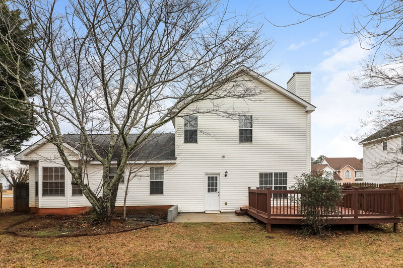 2,135/Mo, 2208 Glen Briar Way Lithonia, GA 30058 Rear View