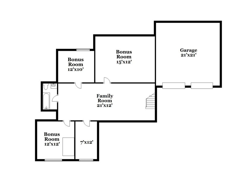 2,410/Mo, 6348 New Gate Dr Douglasville, GA 30134 Floorplan View 2