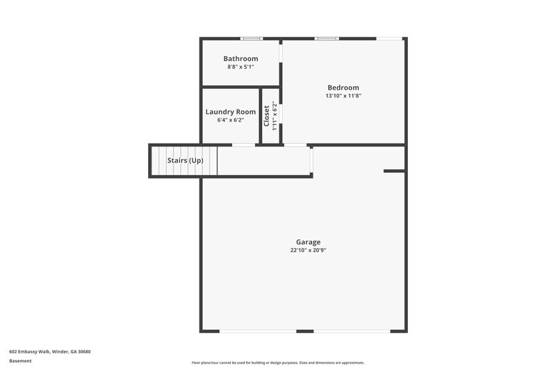 2,040/Mo, 602 Embassy Walk Winder, GA 30680 Floor Plan View 3
