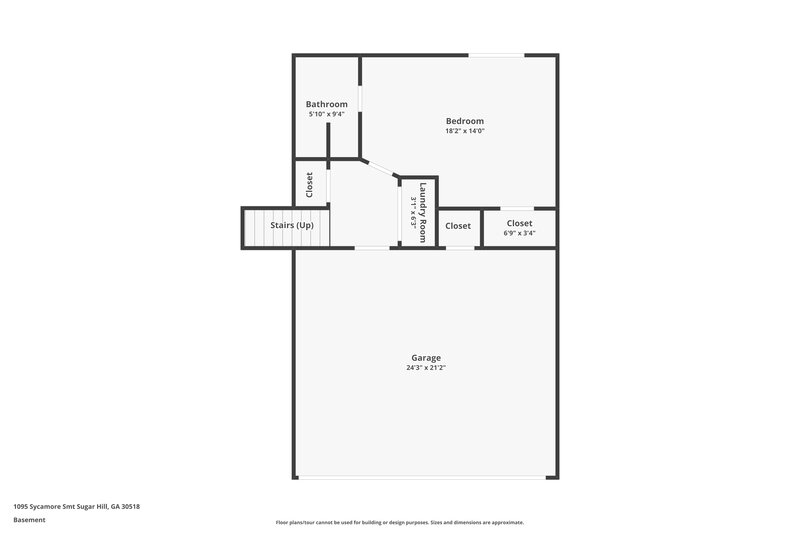 2,160/Mo, 1095 Sycamore Smt Sugar Hill, GA 30518 Floor Plan View