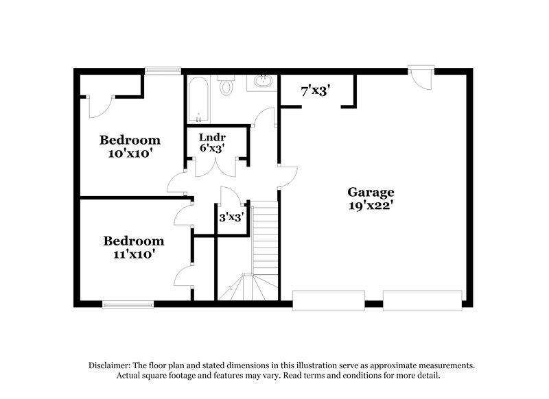2,070/Mo, 1511 Norman Crossing Atlanta, GA 30349 Floorplan View 2