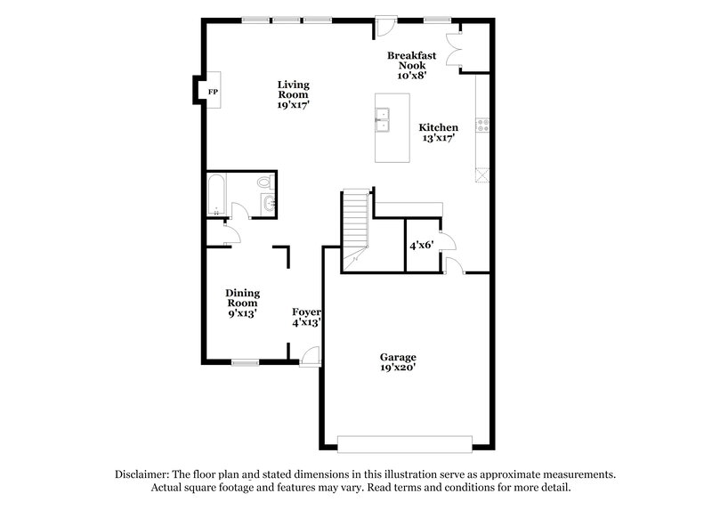 2,360/Mo, 221 Sableshire Way Locust Grove, GA 30248 Floor Plan View