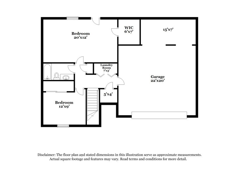 2,260/Mo, 4419 Cross Ln Decatur, GA 30035 Floor Plan View 2