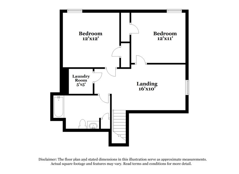 1,705/Mo, 109 St Ann St Dallas, GA 30157 Floor Plan View
