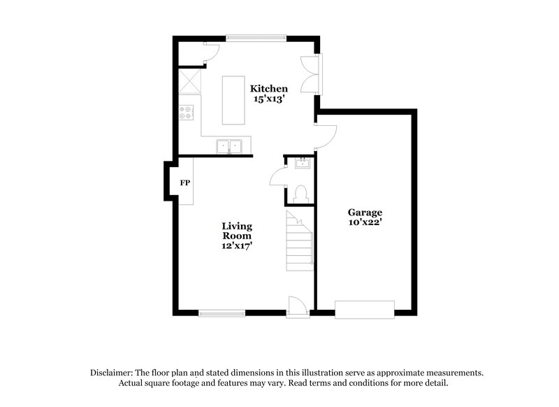 1,850/Mo, 128 Oak Grove Pl Acworth, GA 30102 Floor Plan View