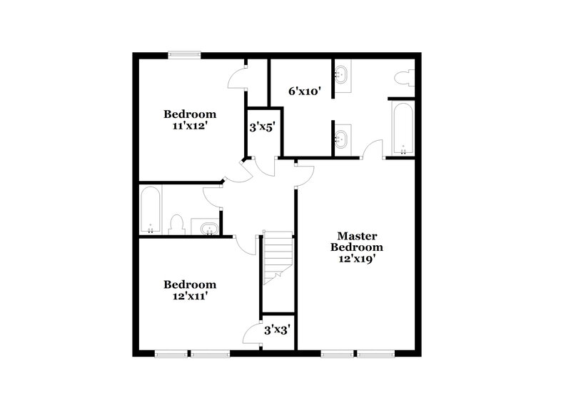 1,790/Mo, 320 Morning Star Dr Temple, GA 30179 Floor Plan View 2