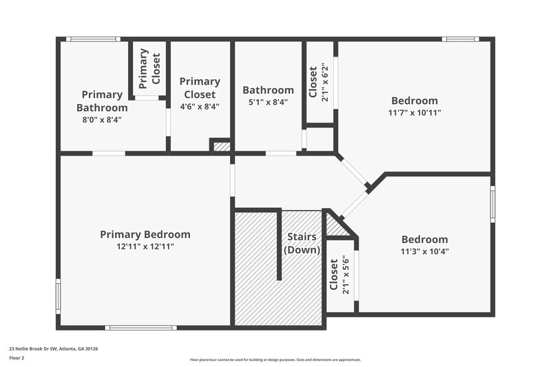 2,005/Mo, 23 Nellie Brook Dr SW Mableton, GA 30126 Floor Plan View 2