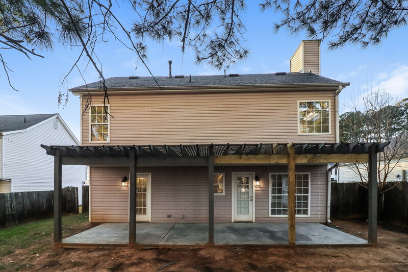 2,005/Mo, 23 Nellie Brook Dr SW Mableton, GA 30126 Rear View