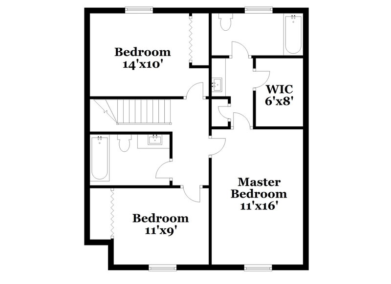 1,805/Mo, 11138 Silver Aspen Ct Hampton, GA 30228 Floor Plan View 2