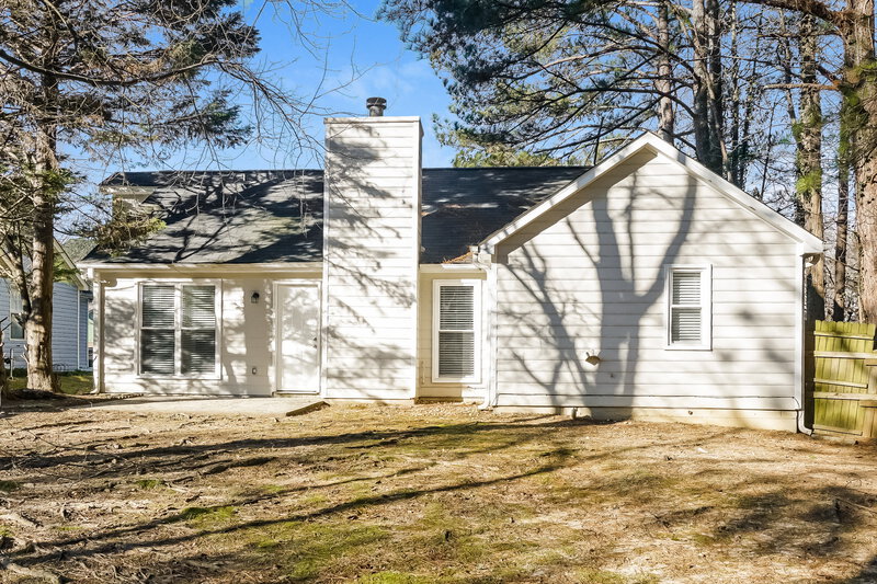 1,990/Mo, 3493 Baroney Ln SW Marietta, GA 30008 Rear View