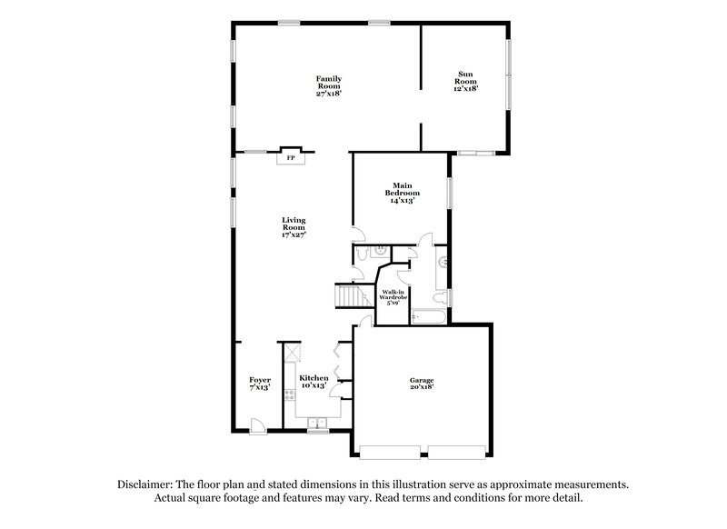 2,105/Mo, 3758 Stillwood Ct Marietta, GA 30066 Floor Plan View