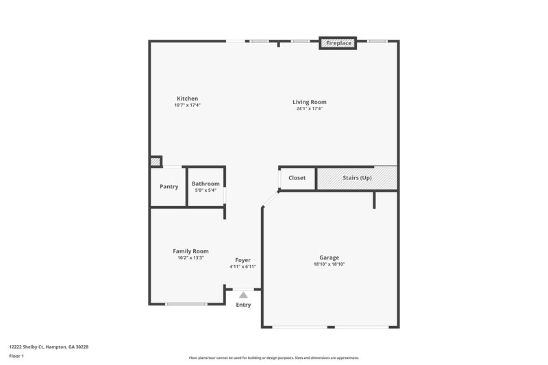 3,250/Mo, 12222 Shelby Ct Hampton, GA 30228 Floor Plan View 2