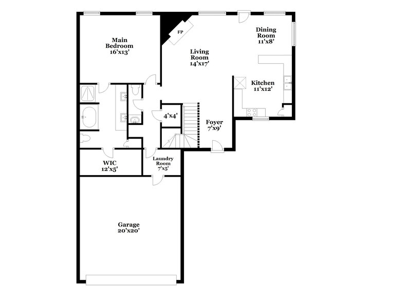 3,080/Mo, 145 Gross Lake Pkwy Covington, GA 30016 Floor Plan View